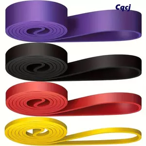 Bộ dây kháng lực CQCJ, Dây đeo vòng cao su đàn hồi cao su 5 ~ 120lbs, Thiết bị tập thể dục TPE hạng nặng chuyên nghiệp Thể dục