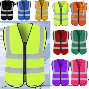 Áo thể thao chạy bộ NICOLOO, Áo vest phản quang nhiều màu có khả năng hiển thị cao, Quần áo phản quang Phụ kiện đi xe đạp ngoài trời