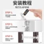 Khóa Cửa Sổ Giới Hạn Thép Nhựa Hợp Kim Nhôm Khóa An Toàn Trẻ Em Cửa Sổ Chống Gió Hỗ Trợ Giá Đỡ Móc Khóa DB1C