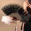 Quạt Ren Cô Dâu Cho Tiệc Cưới Cao Cấp Marabou-Feathers, Mềm Mại & Lông Tơ. Hiệu suất sân khấu chuyên nghiệp