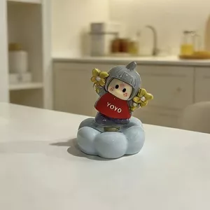 Jingdezhen Zhuanzhuan Đế Gốm Trang Trí Hoa Zhuanzhuan Dễ Thương Nhỏ Tay Trang Trí Xoay Xe Văn Phòng 26.3.22