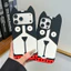 Love Cute Black White Dog iphone17 Apple 16 Thích hợp cho vỏ điện thoại 14 / 15pro max