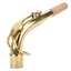 Cổ Saxophone YICA Alto, Ống cổ Saxophone bằng đồng vàng, Dụng cụ đường kính cổng 2,45cm / 0,96in chuyên nghiệp Cổ uốn cong cho Alto Saxophones Sử dụng