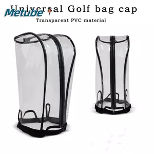 METUBE Golf Protect Hat Cover, Mũ túi chơi gôn chống nước nhiều màu trong suốt, Vỏ túi chơi gôn chống bụi PVC ngoài trời