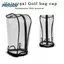METUBE Golf Protect Hat Cover, Mũ túi chơi gôn chống nước nhiều màu trong suốt, Vỏ túi chơi gôn chống bụi PVC ngoài trời
