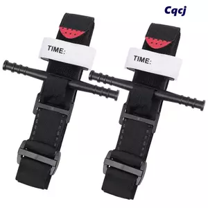 CQCJ Tourniquet ngoài trời, Tay cầm màu đen Bánh răng ngoài trời, Thiết bị khẩn cấp một tay hiệu quả Công cụ chặn chảy máu để cứu hộ khẩn cấp sơ cứu ngoài trời