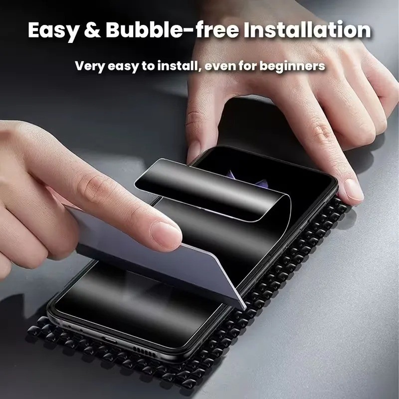2 Chiếc Full Cover Bảo Vệ Màn Hình HD Mềm Cho Xiaomi Civi Mix Note A3 1S 2 3 4 5 2S 10 Pro Lite 4G 5G Chống Rơi Chống Gián Điệp Riêng Tư Chống Ánh Sáng Xanh Hydrogel Phim Mờ