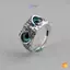 Đôi Mắt Cá Tính Hình Cú Nhẫn Thời Trang Vintage Nhẫn Trang Sức Dự Tiệc Quà Tặng Mới