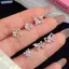 Bluelover 6 Chiếc Thời Trang Trái Tim Ngọt Ngào Bông Tai Dành Cho Nữ Bé Gái Cá Tính Thời Trang Tính Khí Bông Tai Trang Sức Phụ Kiện Quà Tặng Mới