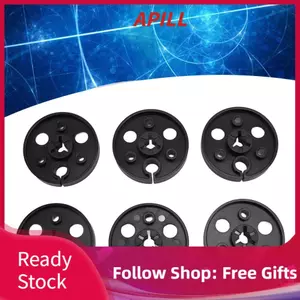 Apill Bộ điều khiển trung tâm cuộn băng trống cho trung tâm ghi thay thế NAB cho máy ghi âm 1/4 7 inch (Đen)