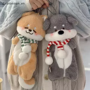 # HB # 1 Cái Hộp Bút Chì Động Vật Dễ Thương Hoạt Hình Sang Trọng Hộp Đựng Bút Chì Dung Tích Lớn Văn Phòng Phẩm Túi Đựng Trang Điểm.