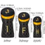 Lưới thêu lưới câu lạc bộ GOLF GOLF Không. 1 Vỏ bọc nắp bằng gỗ Fairway Vỏ bảo vệ đầu bóng chống va chạm ngoài trời