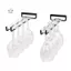 Maybest Giá đỡ thân cây treo tường Cốc sắt chất lượng cao Treo thanh thủy tinh Ra {VN}