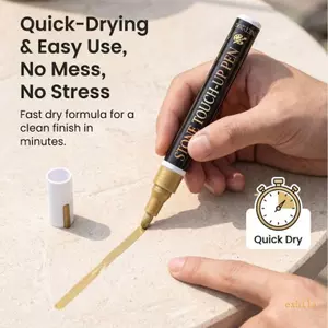 Exhila 3Mm Đầu Đá Inscription Bút Phai Màu Và Chống Nước Đá Sơn Bút Đánh Dấu Cho Đài Tưởng Niệm Và Mộ Phục Hồi