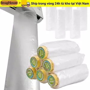 SNUGHOUSE 1 Bộ Túi Hướng Dẫn Không Khí Điều Hòa, Túi Ống Thổi Làm Mát Mùa Hè Linh Hoạt Mở Rộng, Nhựa 8 / 10 / 12 / 16m Phụ Kiện Gia Đình Túi Ống Gió