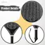 Vợt Tennis đi biển bằng sợi Carbon nhẹ Jfory có mái chèo lõi xốp dành cho trẻ em Tập luyện ngoài trời Tiệc mùa hè
