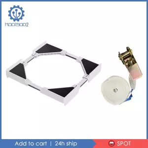 Máy Giặt Máy Sấy Xếp Chồng Bộ Nhẹ Đa Năng Chống Trơn Trượt Tiết Kiệm Không Gian Ổn Định Đa Năng Có Thể Điều Chỉnh Phạm Vi 17,72 Inch-27,95 Inch