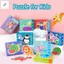 Câu đố ghép hình hoạt hình 6 trong 1 - Đồ chơi giáo dục cho trẻ em
