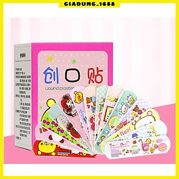 Hộp 100 Miếng Dán URGO - Băng gâu dán vết thương chống nước, tiệt trùng (   hot)