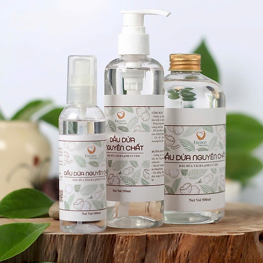 Dầu dừa tách lạnh ly tâm Escoco Vietnam