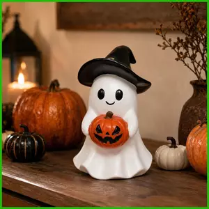 Trang Trí Halloween Nhựa Dễ Thương Tượng Trang Trí Tượng Ma Để Bàn Đồ Trang Trí Cho Ngày Lễ Sinh Nhật Nhà saixit2vn