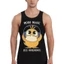 Anime Hoạt Hình Nhanh Khô Tank Top Nam Không Tay Thể Hình Tập Gym Vest, Áo Sơ Mi In Manga Dễ Thương