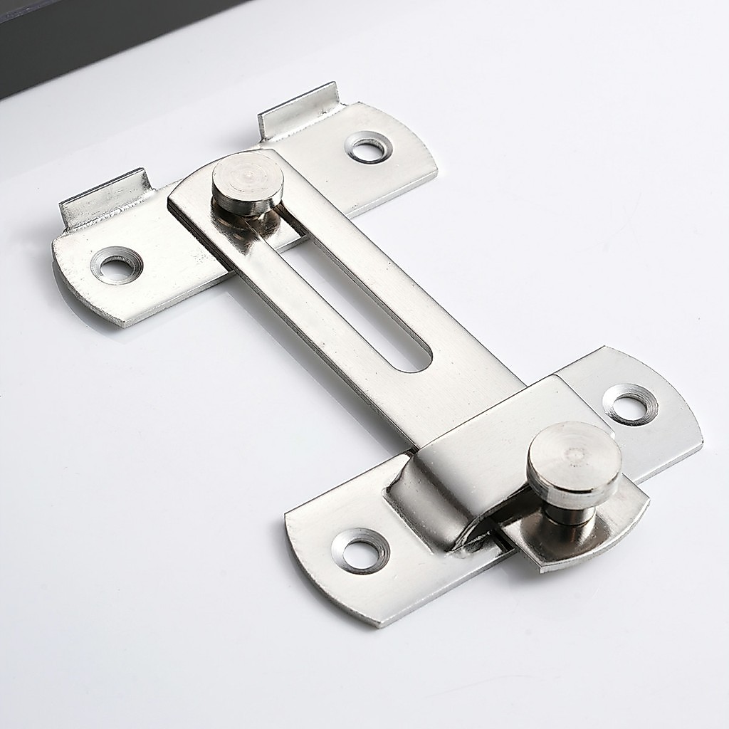 Chốt khóa cửa inox304 FULL ỐC VÍT,then cửa bằng thép không gỉ chắc chắn và bền bỉ,An ninh chống trộm