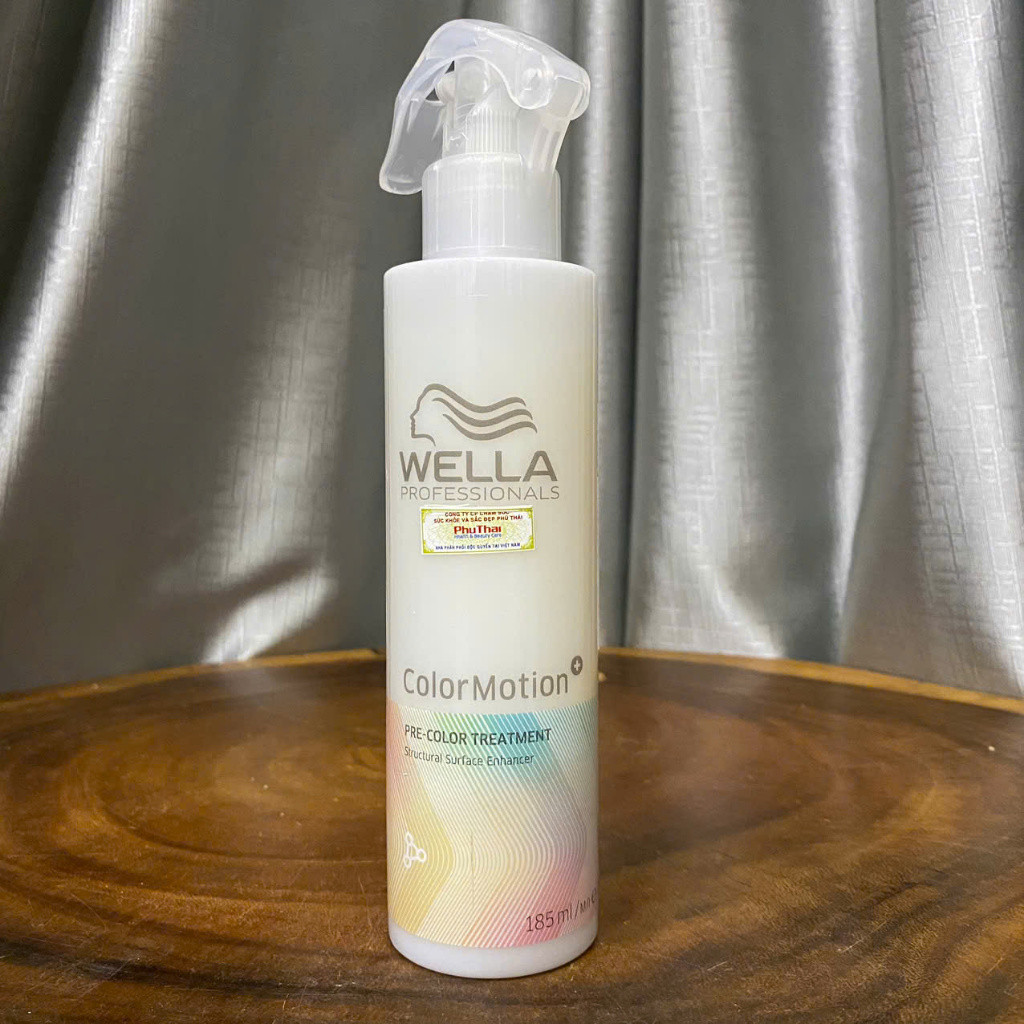 Xịt dưỡng giữ màu tóc nhuộm Wella Color Motion Pre-Color Treatment 185ml [ MK ]