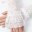 PNPIA- Ren Tay Giả Nữ Ngọt Ngào Ren Lưới Rỗng Chuông Tay Áo Cổ Tay Cho Đám Cưới Và Tiệc