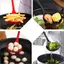 Dụng cụ lọc thìa có rãnh silicon Nonsti Tay cầm chịu nhiệt tiện dụng để nấu ăn nhà bếp dễ dàng ks [VN]