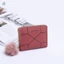Ví ngắn tối giản dành cho nữ có cảm giác mịn màng Chất liệu PVC cao cấp Thích hợp cho các hoạt động thường ngày