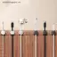 VFZ 6 Kẹp Quản Lý Cáp Từ Tính Nhiều Màu Để Bàn & Móc Treo Tường Cho Dữ Liệu Điện Thoại & Sạc OTE