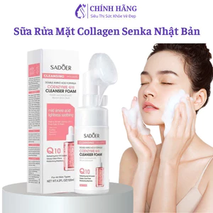 Sữa Rửa Mặt Tạo Bọt Bổ Sung Collagen 150g Làm Sạch Bụi Bẩn, Bã Nhờn, Chống Lão Hóa, Bổ Sung Collagen, Giúp Da Căng Mọng