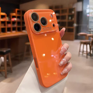 Ốp điện thoại kính màu cho iPhone 17 Pro Max 13 14 15 16 pro max Bao gồm tất cả bảo vệ ống kính máy ảnh vỏ mềm Vỏ bảo vệ vỏ điện thoại