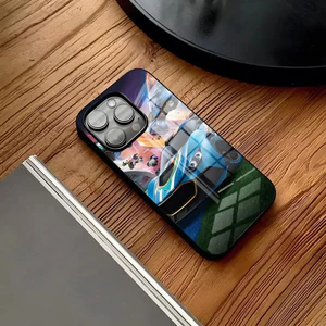 BK-1 Game Rocket League Ốp Lưng Điện Thoại IPhone 16 15 14 Pro 11 13 12 Mini 6 8 7 Plus Kính Thiết Kế Sang Trọng Cove