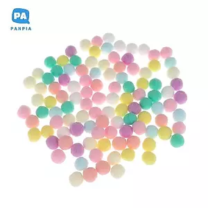 10-30MM Mềm Lông Tơ Pom Poms 100 Quả Bóng Thủ Công Nghệ Thuật Cho Trẻ Em Đồ Chơi Thủ Công DIY Đồ Dùng Trang Trí VN