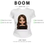 BOOM Áo Baby Tee Nữ Cotton Ôm Body-Áo Thun Ngắn Tay Y2K In Hình PhongCách Mùa Hè, Cổ Tròn Hàng Đầucách hàn quốc phong643
