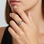 Micro Kẻ Sọc Zircon Lưỡi Liềm Mặt Trăng Ngôi Sao Mặt Trăng Nhẫn Châu Âu Mỹ Sáng Tạo Sóng Nước Vàng Kim Cương Mặt Trăng Mặt Trăng Nhẫn Đính Hôn Nữ