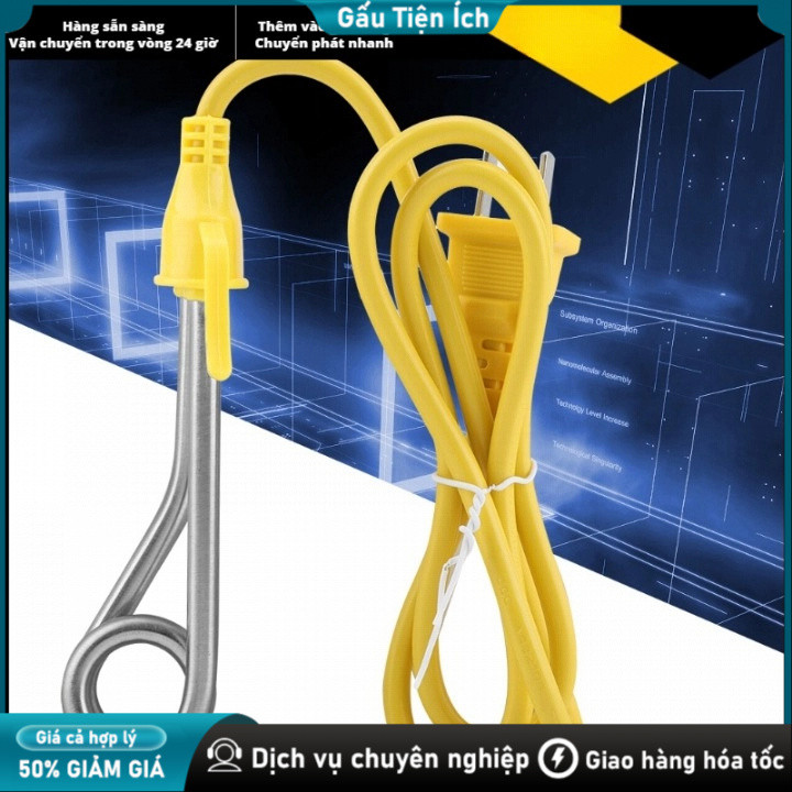 Sục Điện 220V, 600W Nồi Hơi Mini Nước Sục điện xoắn dây đồng sục nước nóng Nóng Ngâm Cà Phê