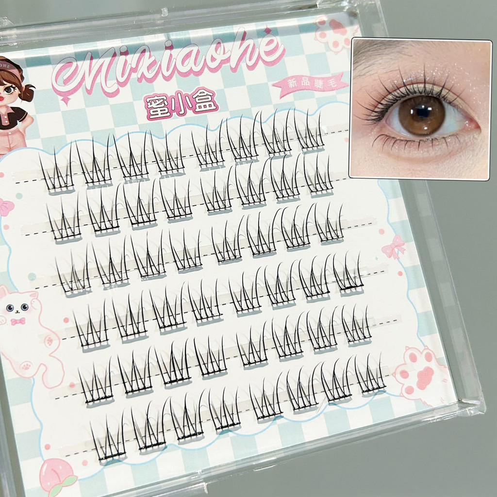 Nối mi cụm lông tơ liền mạch 10-11mm C Curl Lash Extension Thích hợp cho phụ nữ mọi lứa tuổi