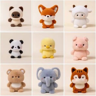 Dễ Thương Sang Trọng Đồng Hành Búp Bê Sang Trọng Voi Thú Nhồi Bông Gối Siêu Mềm Gấu Động Vật Sang Trọng Đồ Chơi Ngủ Quà Tặng