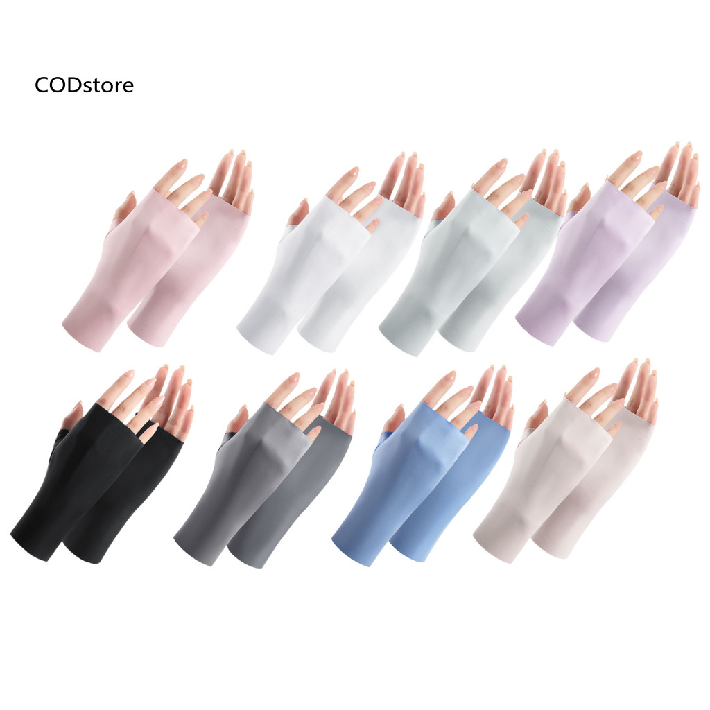 KDC 1 Đôi Găng Tay Chống Tia UV Lâu Dài Mềm