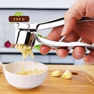 Máy ép tỏi bằng thép không gỉ - Máy nghiền gừng cầm tay để nấu ăn tại nhà