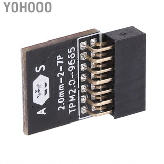 Yohooo Yohooo-VN TPM 2.0 Mô-đun LPC 14Pin Bảng bảo mật mã hóa thẻ từ xa cho các thành phần điện tử