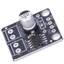 Trình điều khiển động cơ DC JUIC DRV8871, 0,95 * 0,8in 3.6A, Cổng điều khiển 6.5V-45V Thành phần điện tử kim loại màu đen Thiết bị công nghiệp