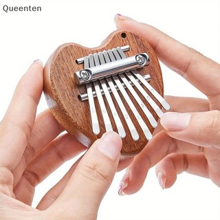 Queenten 8 Phím Gỗ Kalimba Chất Lượng Cao Tinh Tế Ngón Tay Cái Piano Marimba Âm Nhạc Phụ Kiện Tốt Quà Tặng Giáng Sinh QT