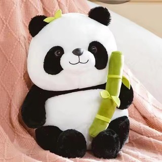 25CM Kawaii Tre Ống Gấu Trúc Bộ Sang Trọng Gối Búp Bê Đồ Chơi Dễ Thương Sang Trọng Động Vật Mềm Ôm Trẻ Em Sinh Nhật Quà Tặng Giáng Sinh