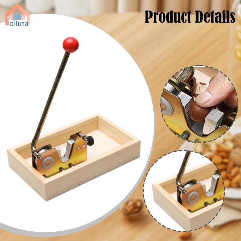 Acutuna Macadamia Dụng cụ mở Sheller Chestnut Clip Tiện ích nhà bếp đa chức năng