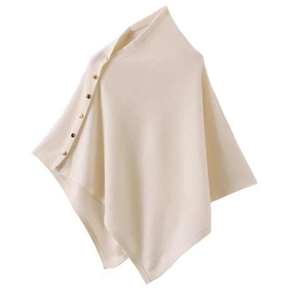 Khăn choàng SEYAWSON Pashmina poncho dày dệt kim, ấm áp phù hợp thời trang mùa thu đông