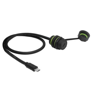 Bộ chuyển đổi cáp ALMA1 USB-C, có nắp bụi Đầu nối cáp 1M, Cổng đơn Type C Nữ sang Nữ USB-C Chống nước Type-C